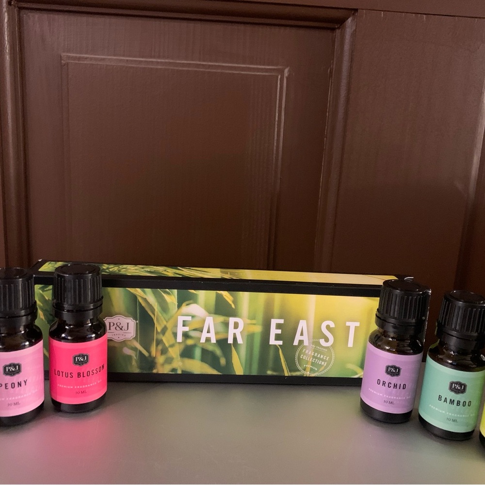 Far East Essential Oil Set - Peony, Orchid, Bamboo